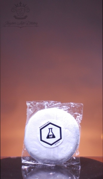 MW Applicator White - Microfiber PAD Applicator for Wax`s and Dressing`s  1 piece